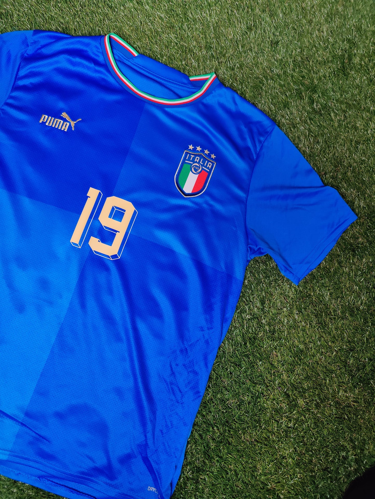 Leonardo Bonucci Str. L Italien Hjemmebanetrøje – (2022)