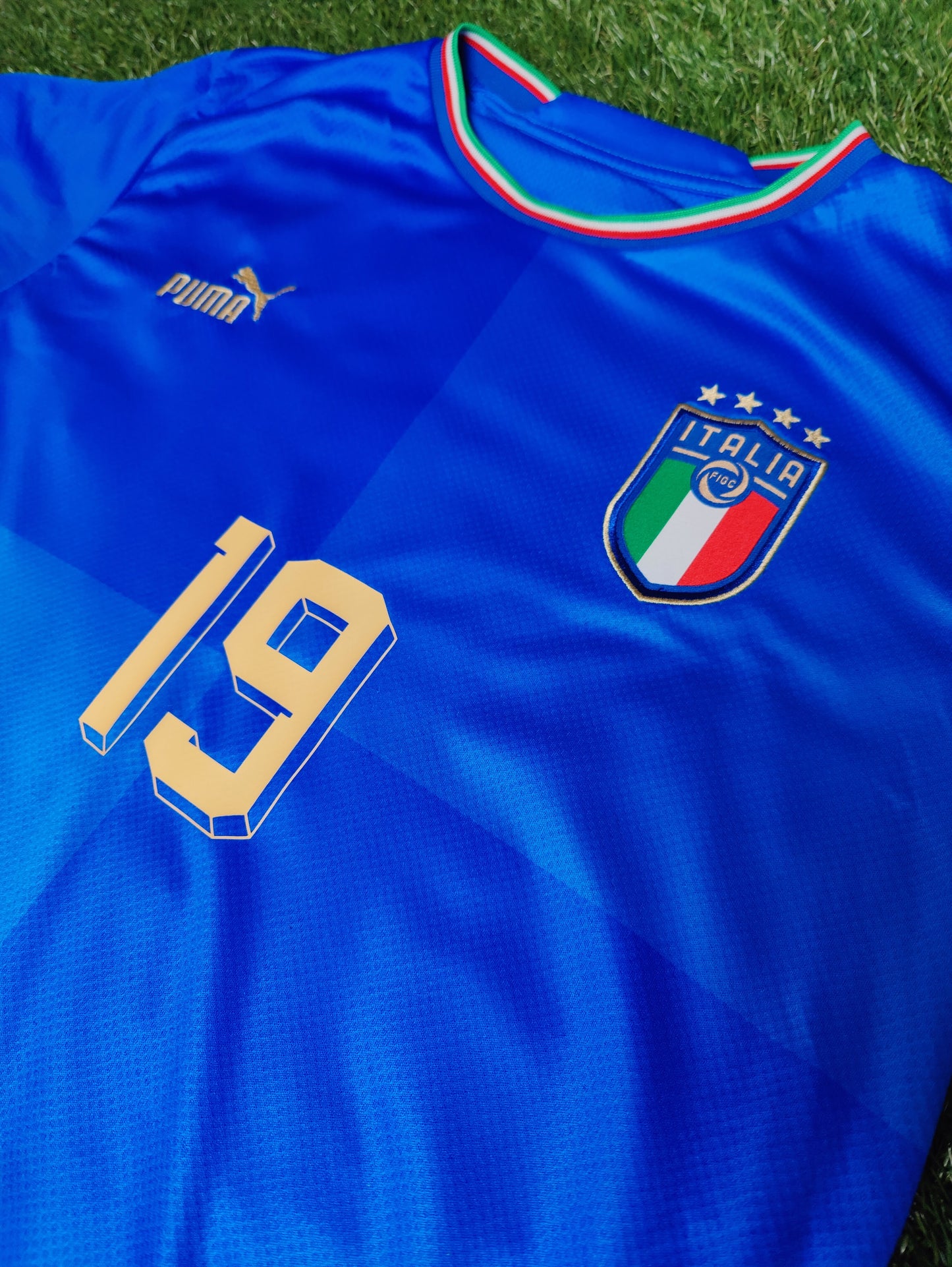Leonardo Bonucci Str. L Italien Hjemmebanetrøje – (2022)