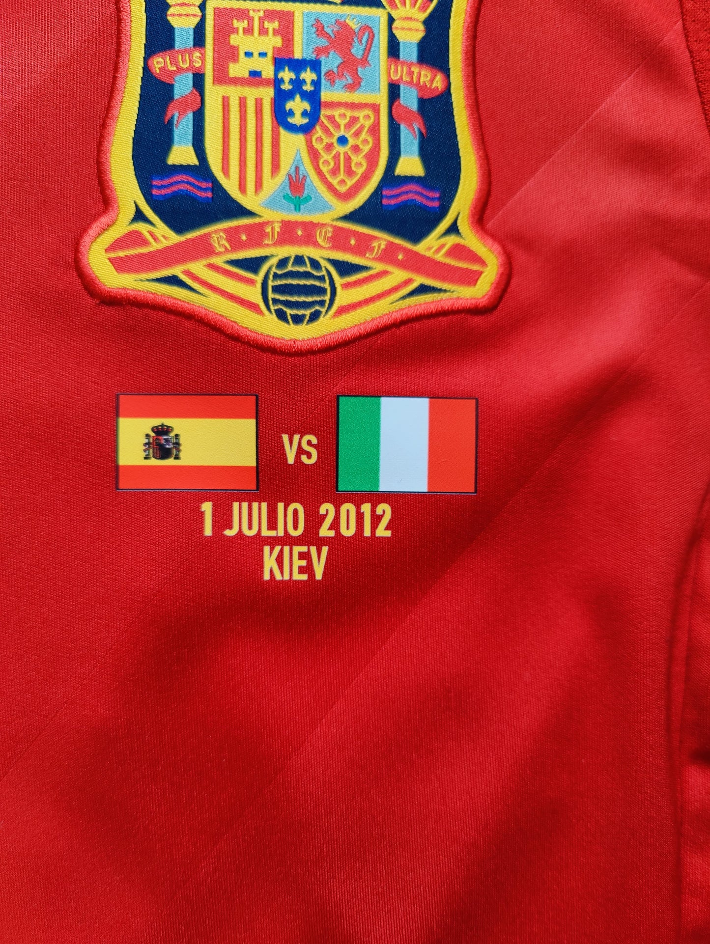 Fernando Torres Str. Medium (M) Spanien Hjemmebanetrøje – (Euro 2012)