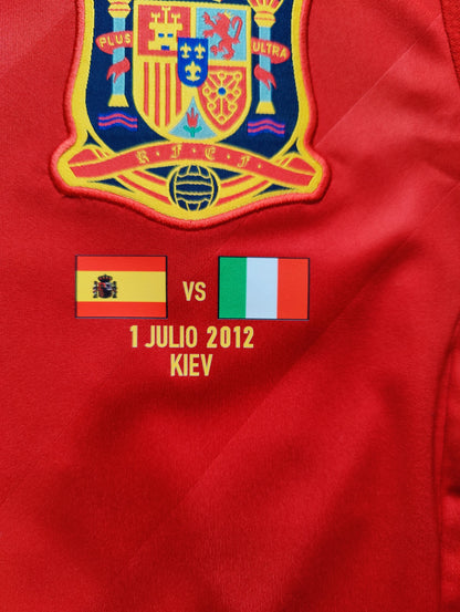 Fernando Torres Str. Medium (M) Spanien Hjemmebanetrøje – (Euro 2012)