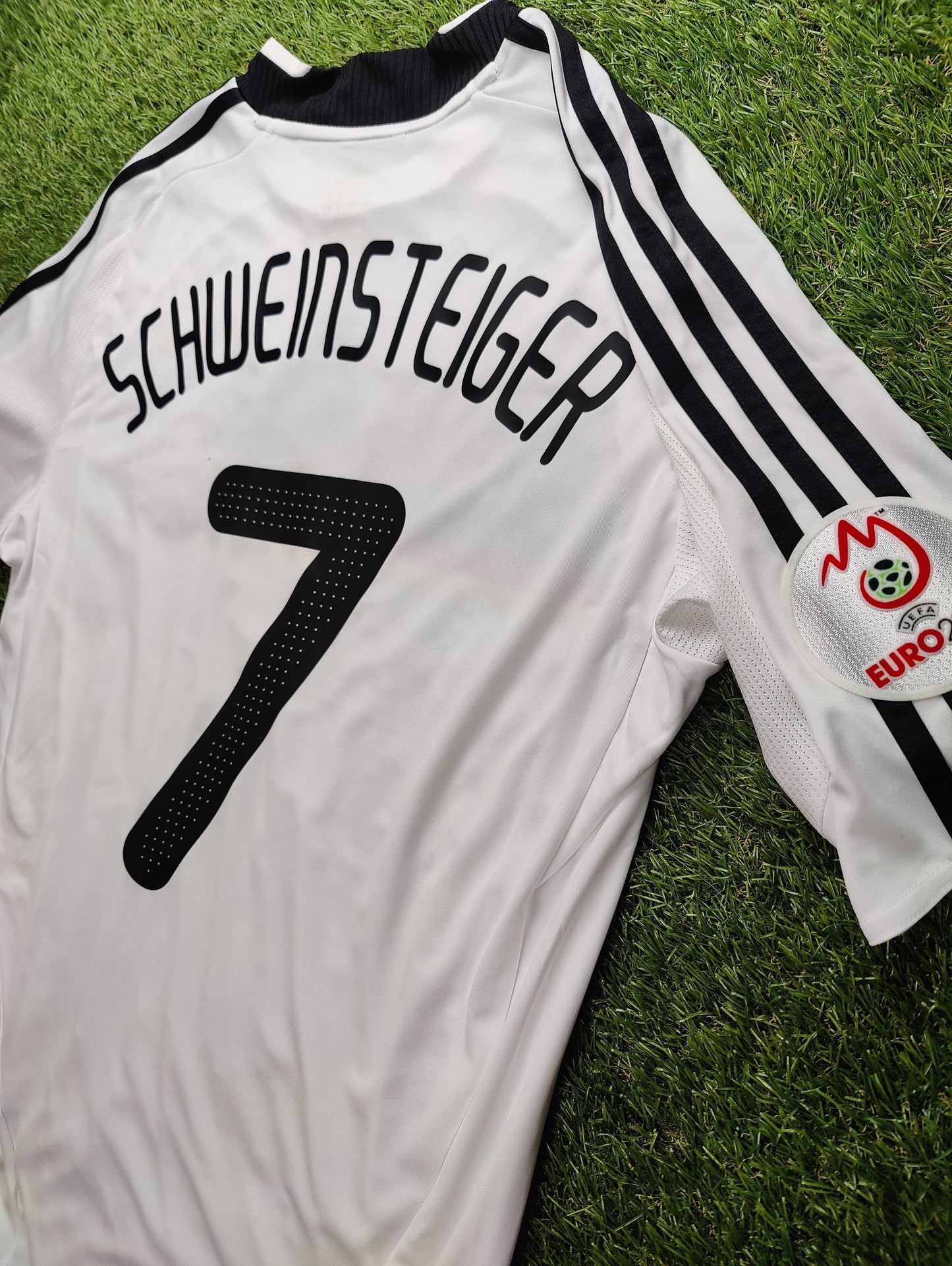 Bastian Schweinsteiger Str. Medium (M) Tyskland Hjemmebanetrøje – (Euro 2008)