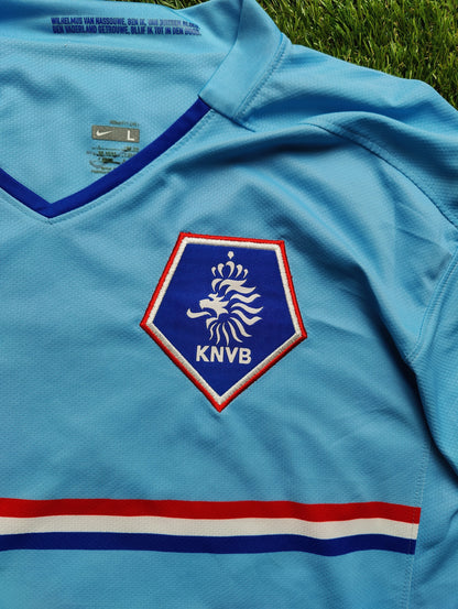 Ruud van Nistelrooy Str. Large (L) Holland Udebanetrøje – (Euro 2008)