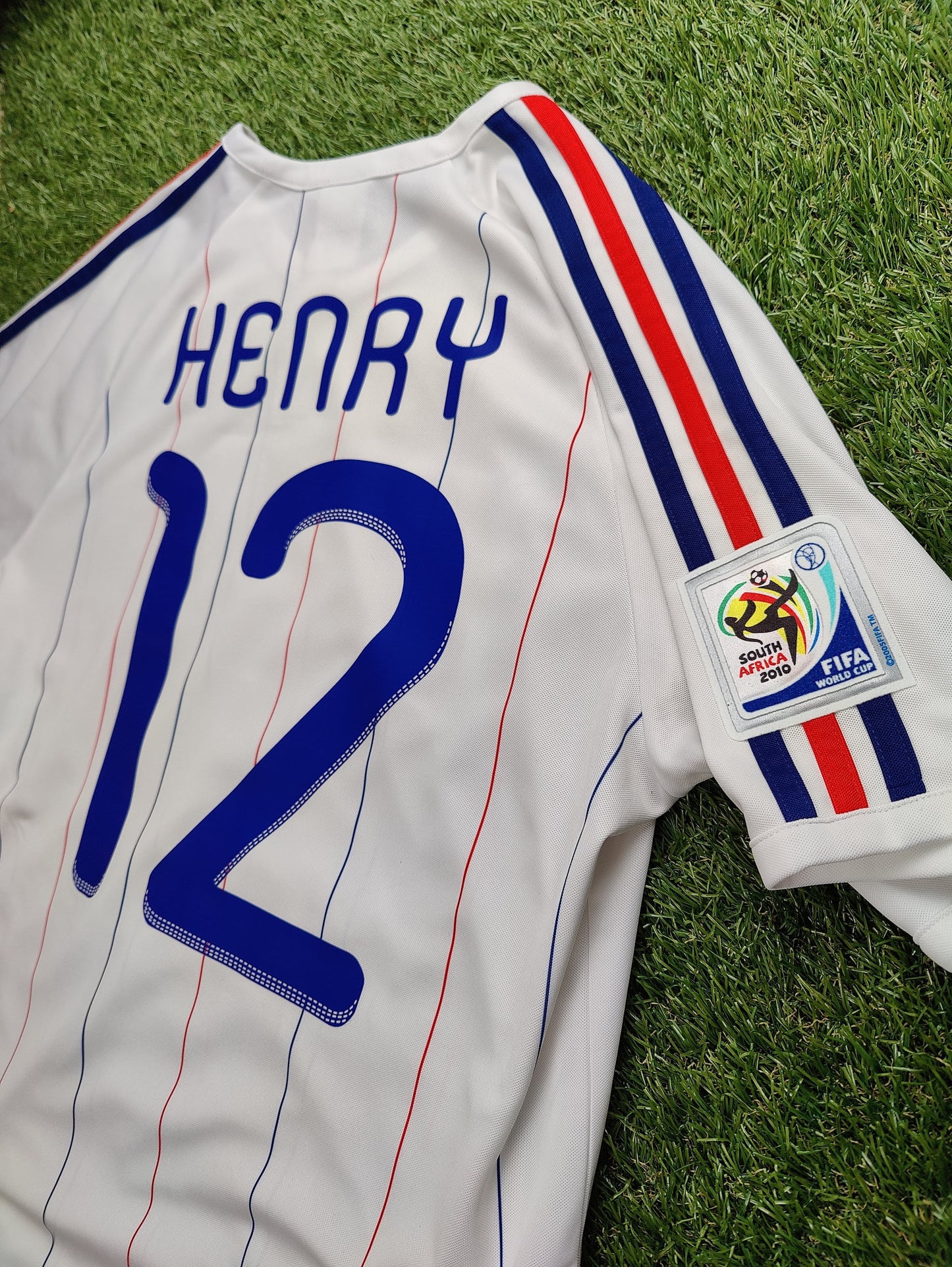 Thierry Henry Str. Medium (M) Frankrig Udebanetrøje – (VM 2010)