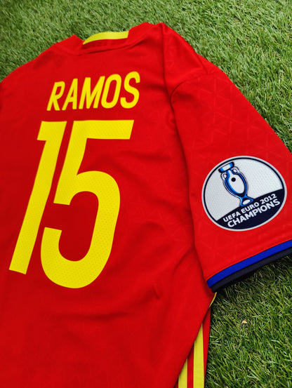 Sergio Ramos Str. L Spanien vs Tjekkiet – 13. juni 2016 – (Euro 2016)