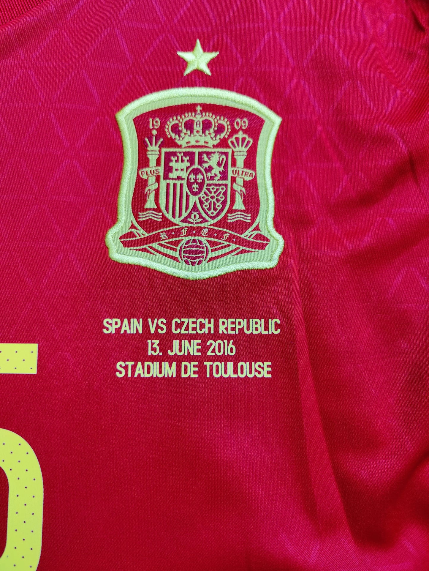 Sergio Ramos Str. L Spanien vs Tjekkiet – 13. juni 2016 – (Euro 2016)