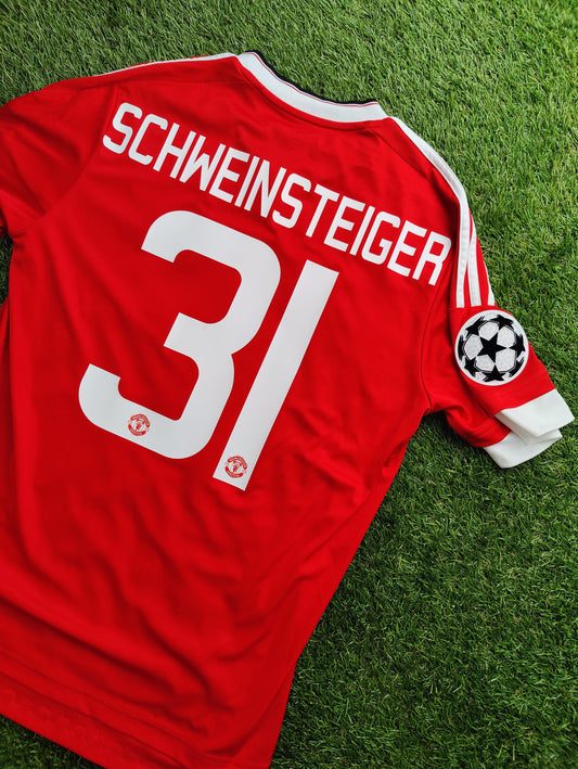 Bastian Schweinsteiger Str. M Manchester United Hjemmebanetrøje – (2015/16)