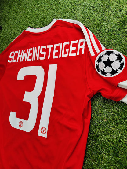 Bastian Schweinsteiger Str. M Manchester United Hjemmebanetrøje – (2015/16)