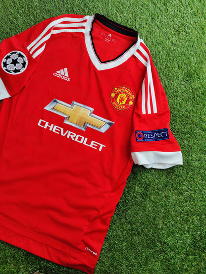 Bastian Schweinsteiger Str. M Manchester United Hjemmebanetrøje – (2015/16)