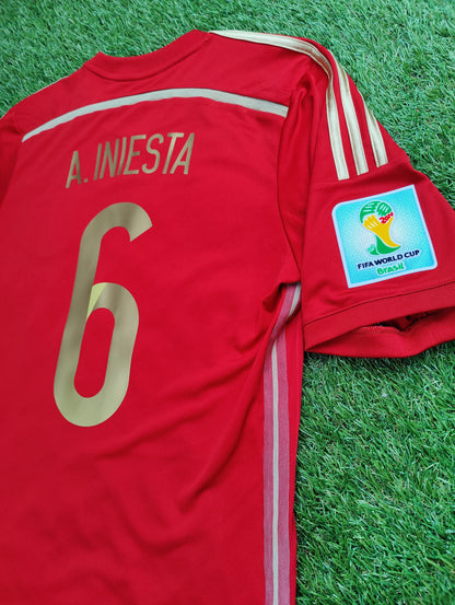 Andrés Iniesta Str. M Spanien vs Chile – 16. juni 2014 – (VM 2014)