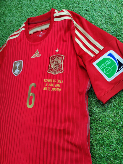 Andrés Iniesta Str. M Spanien vs Chile – 16. juni 2014 – (VM 2014)