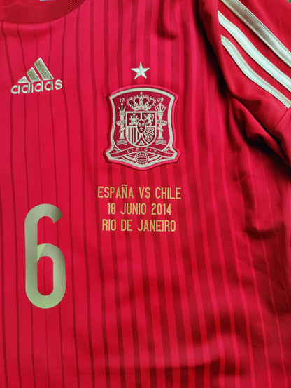 Andrés Iniesta Str. M Spanien vs Chile – 16. juni 2014 – (VM 2014)