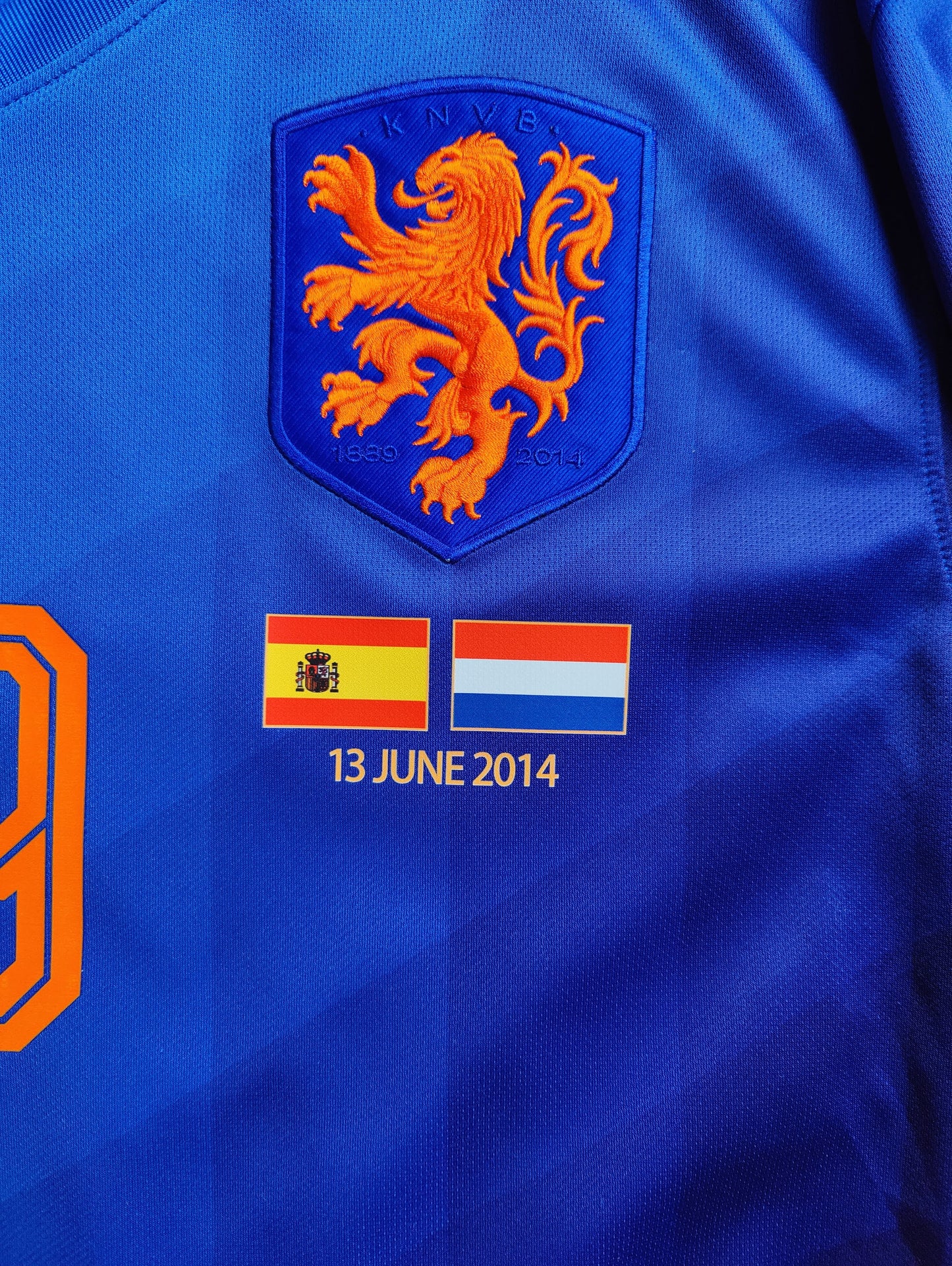 Robin van Persie Str. L Holland vs Spanien – 13. juni 2014 – (VM 2014)