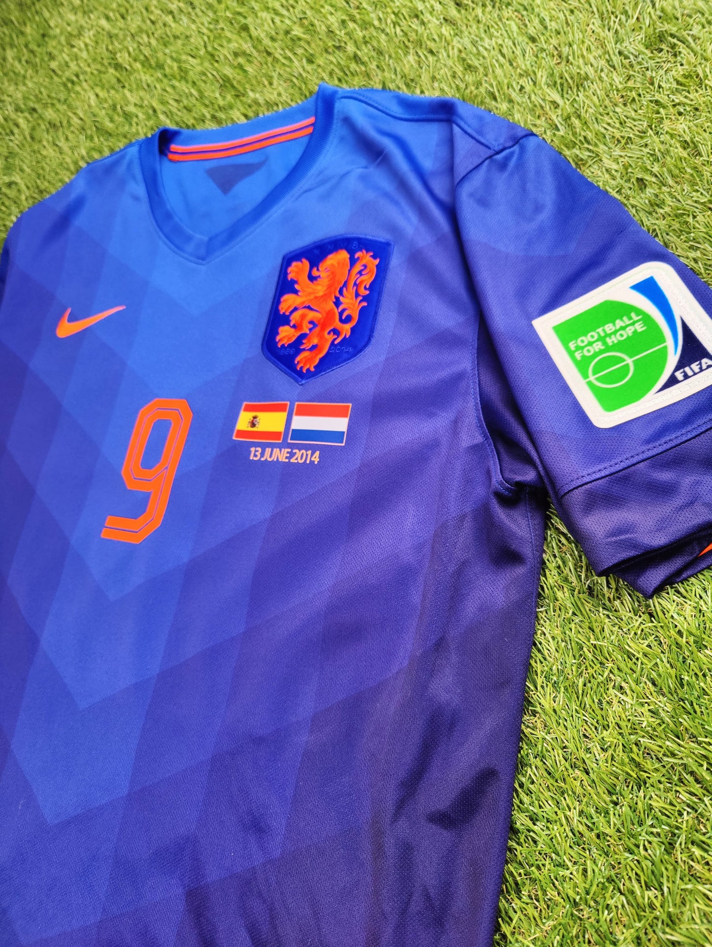 Robin van Persie Str. L Holland vs Spanien – 13. juni 2014 – (VM 2014)