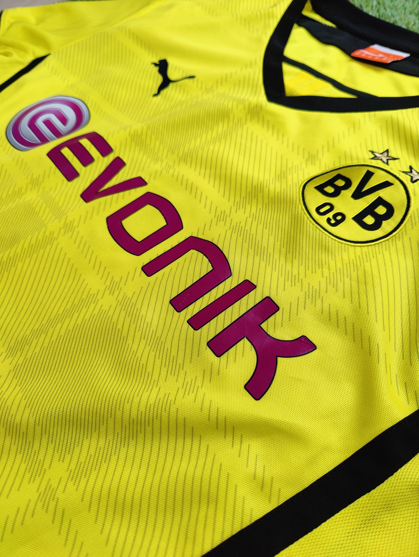 Robert Lewandowski Str. XL Borussia Dortmund Hjemmebanetrøje – (2013/14)