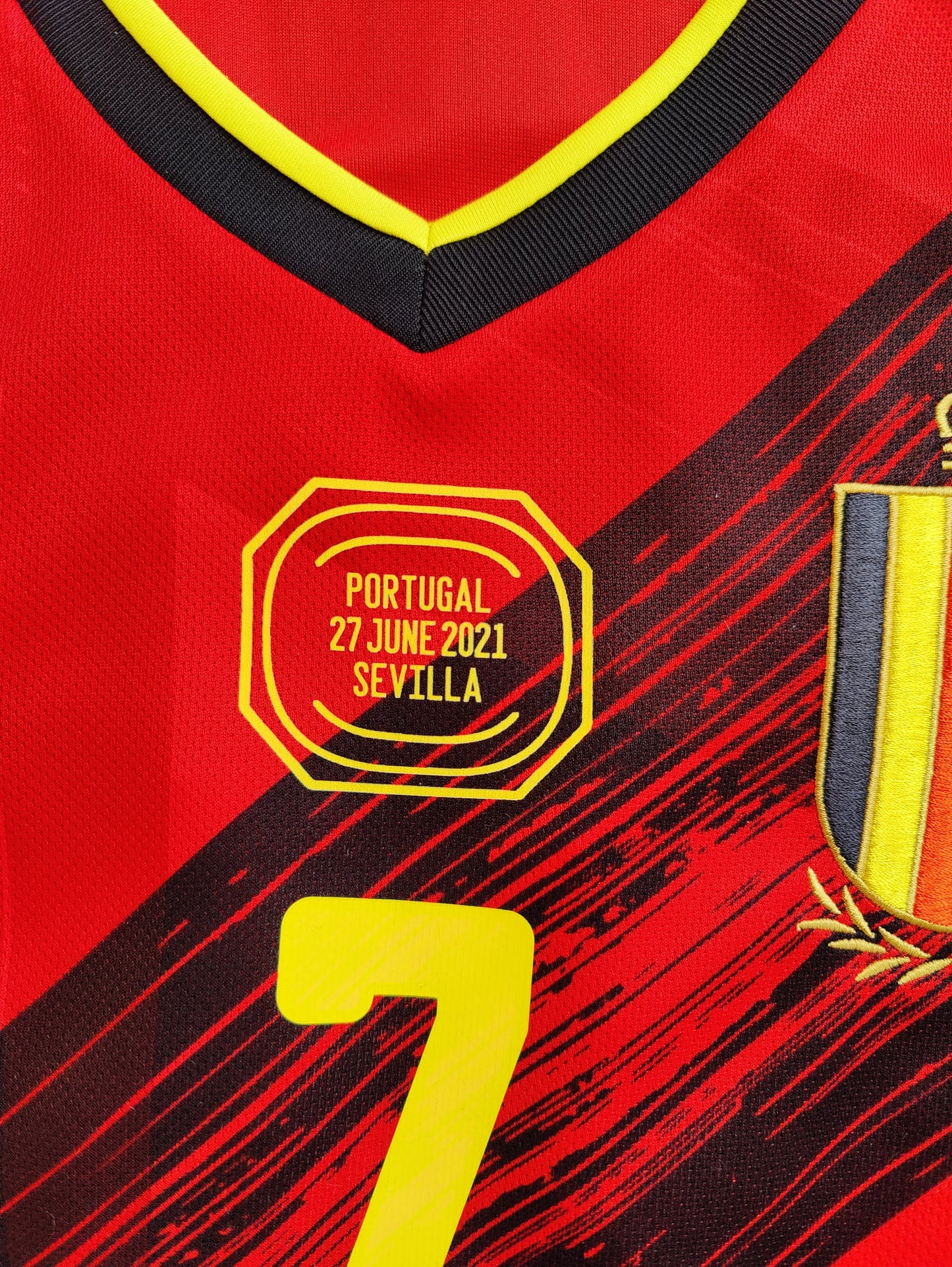 Kevin De Bruyne Str. M Belgien vs Portugal – 27. juni 2021 – (Euro 2020)