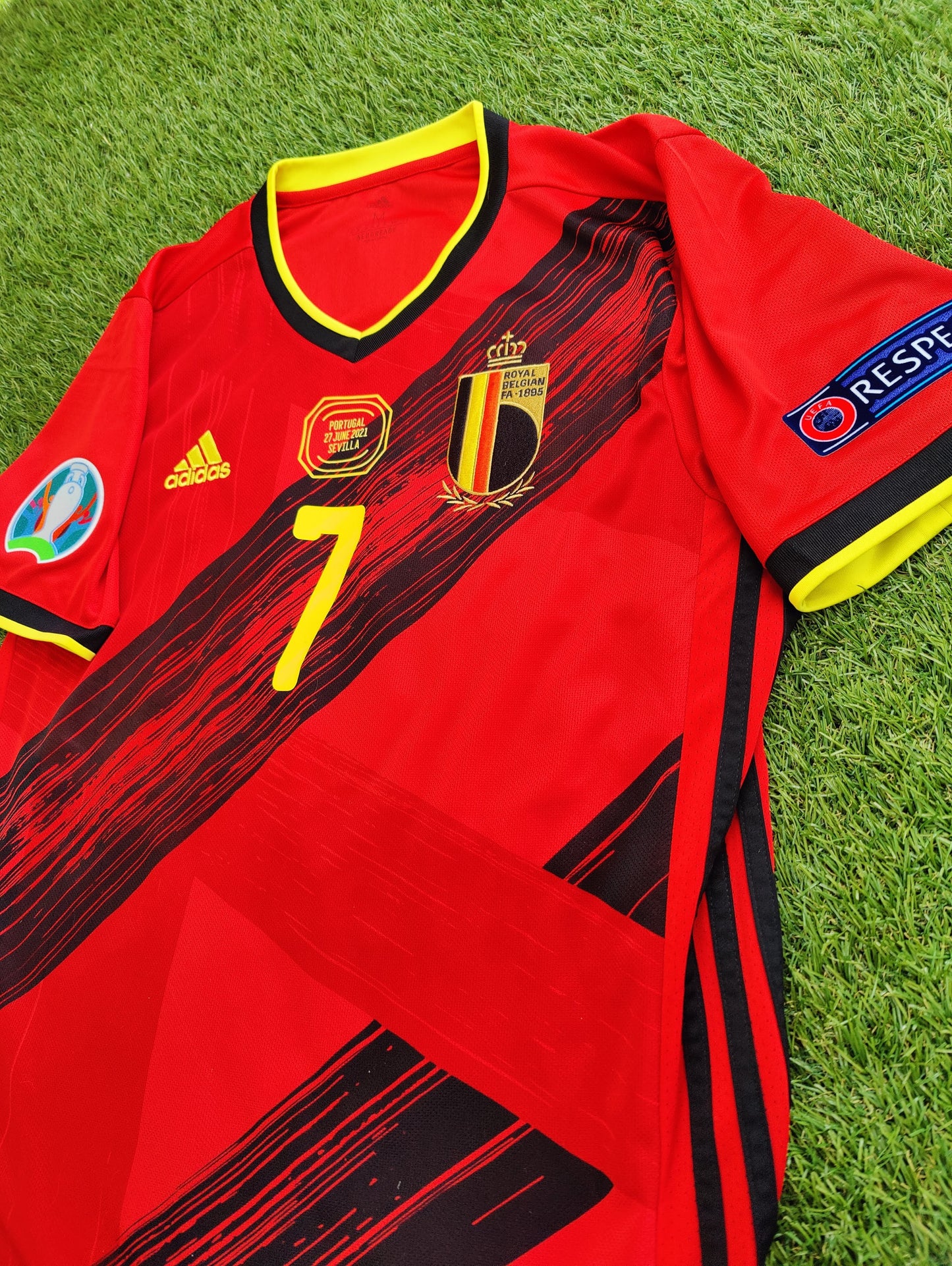 Kevin De Bruyne Str. M Belgien vs Portugal – 27. juni 2021 – (Euro 2020)
