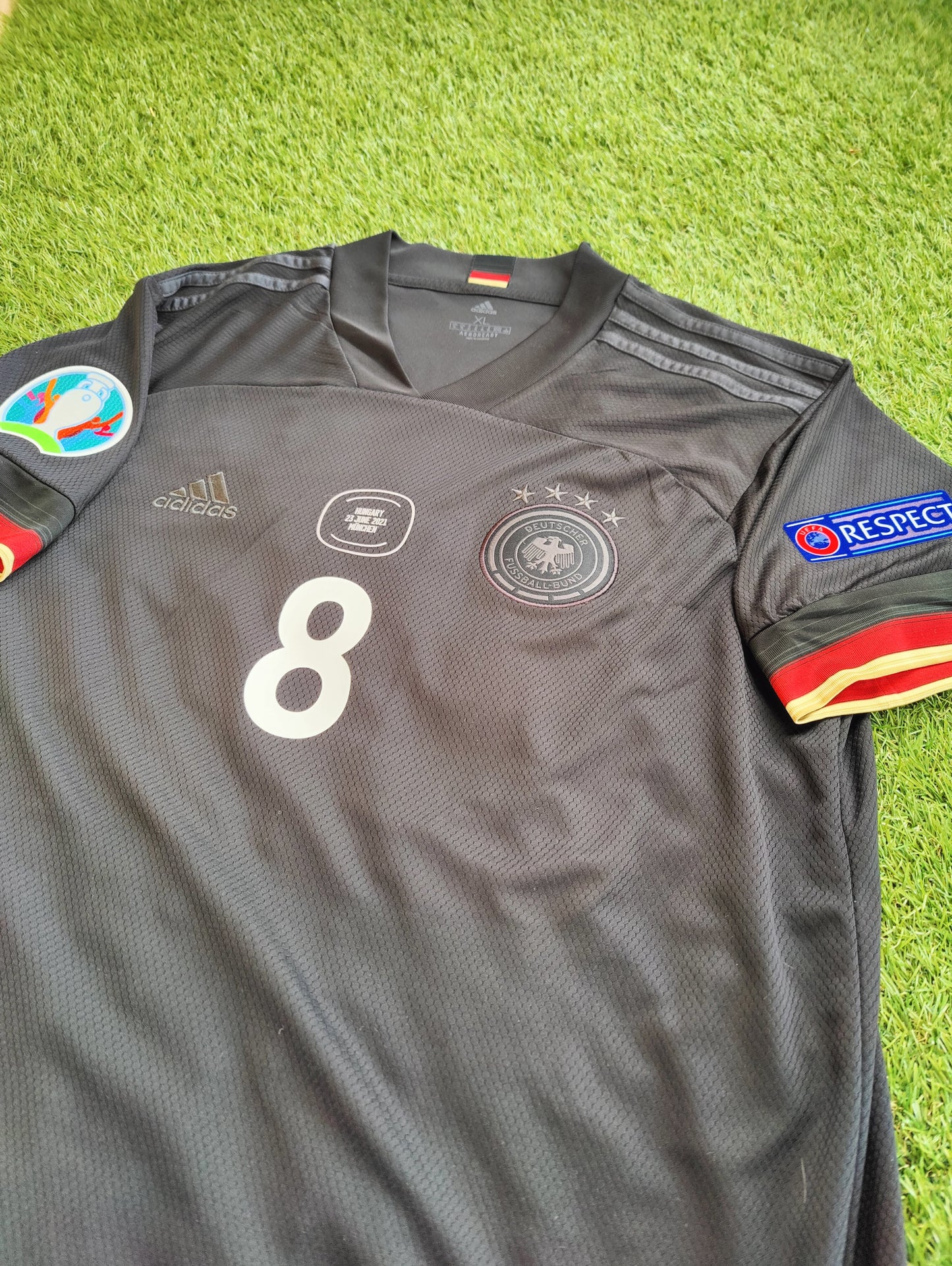 Toni Kroos Str. XL Tyskland vs Ungarn – 23. juni 2021 – (Euro 2020)