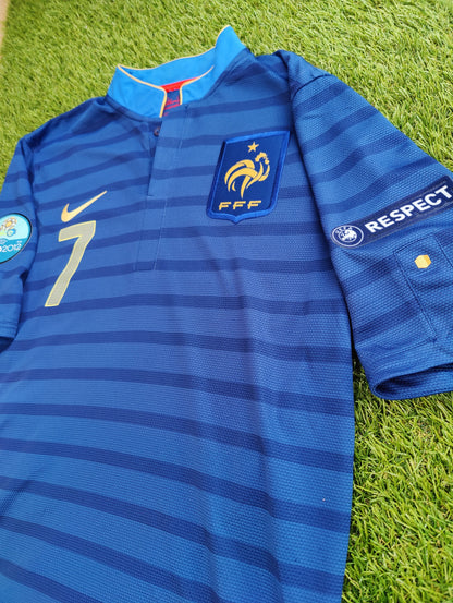 Franck Ribéry Str. M Frankrig Hjemmebanetrøje – (Euro 2012)