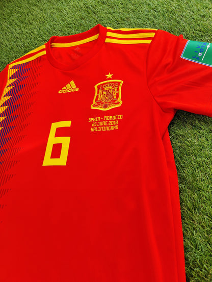 Andrés Iniesta Str. M Spanien vs Marokko – 25. juni 2018 – (VM 2018)