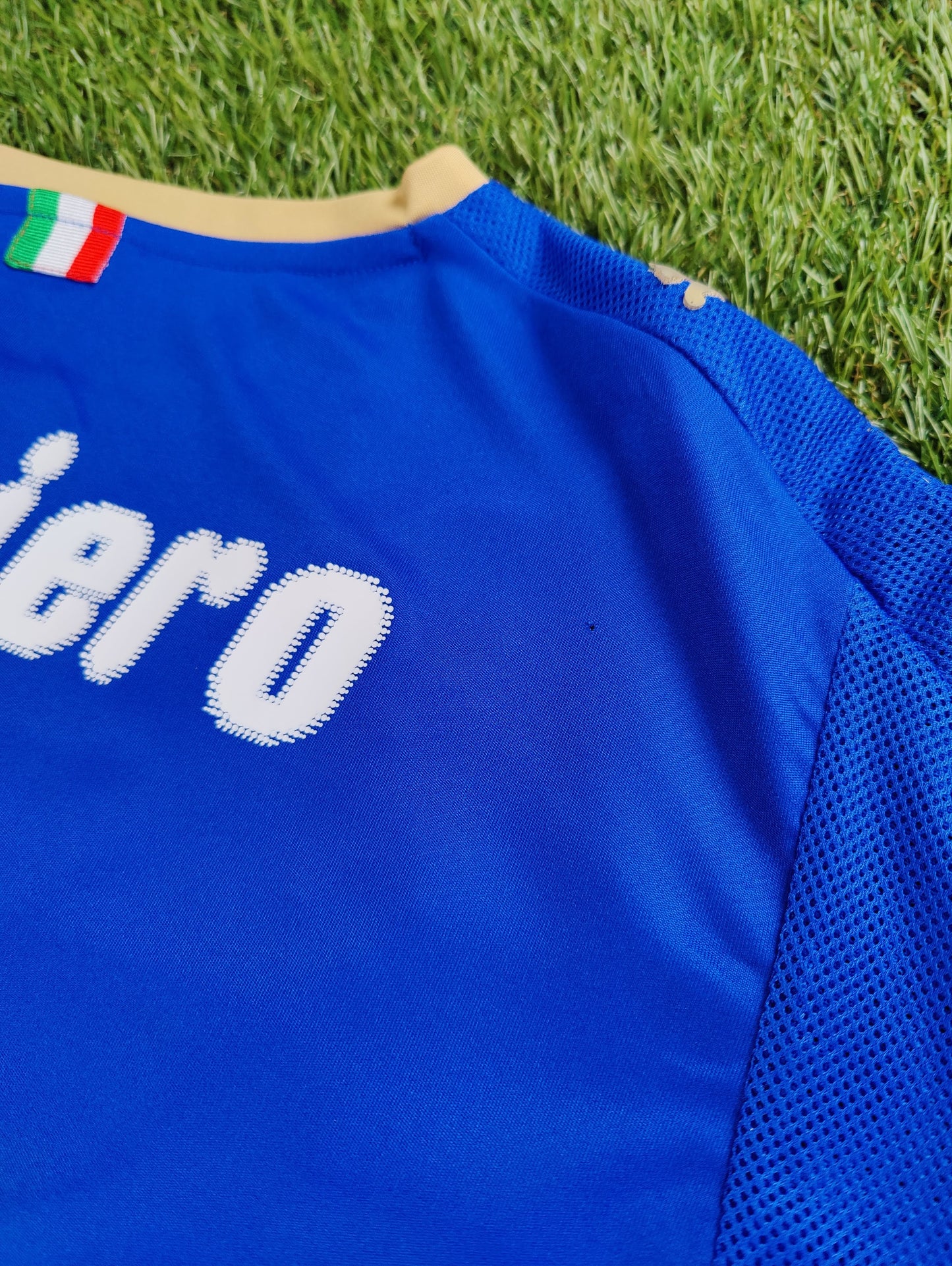 Alessandro Del Piero Str. L Italien Hjemmebanetrøje – (Euro 2008)