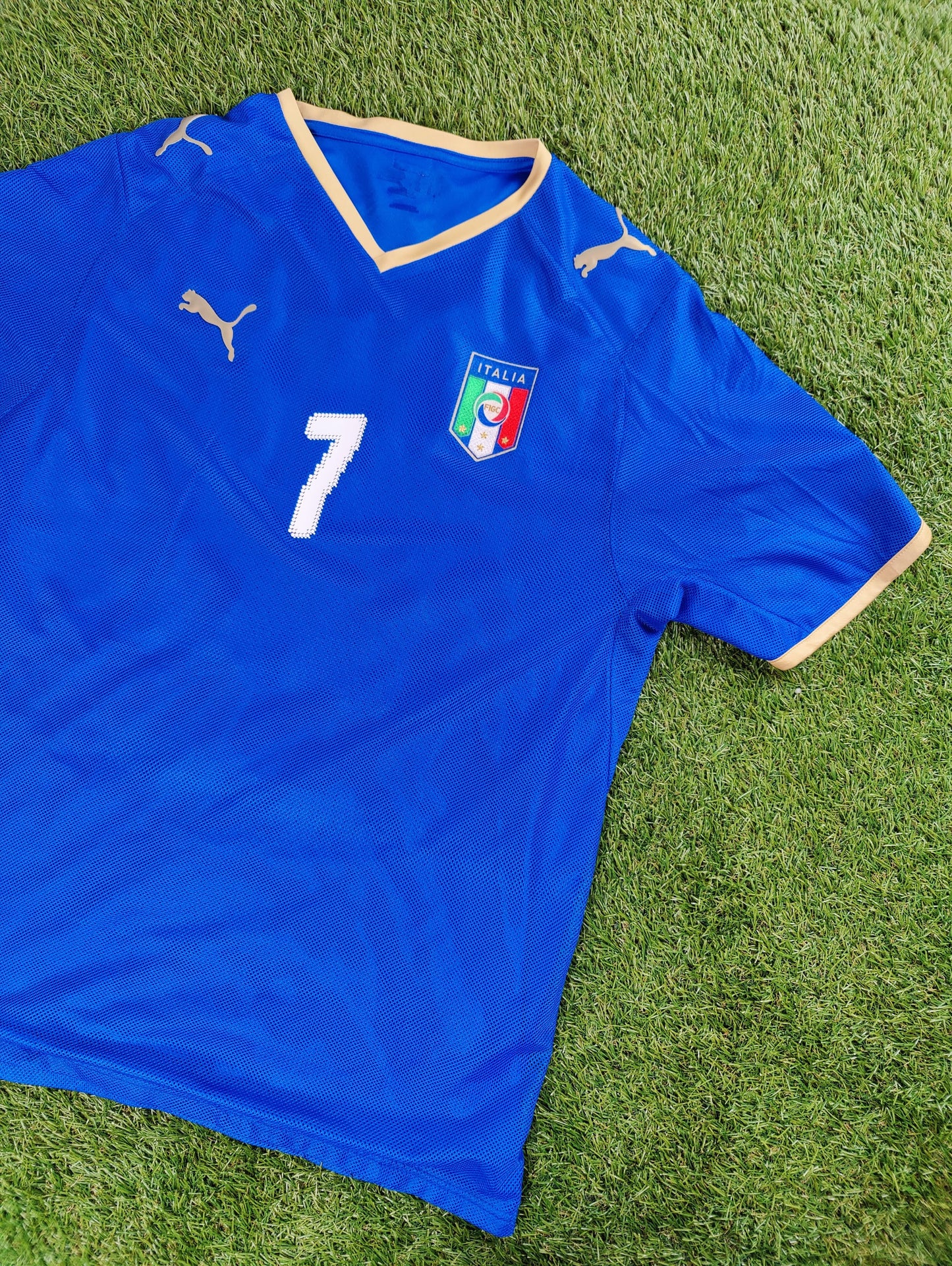 Alessandro Del Piero Str. L Italien Hjemmebanetrøje – (Euro 2008)