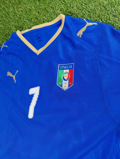 Alessandro Del Piero Str. L Italien Hjemmebanetrøje – (Euro 2008)