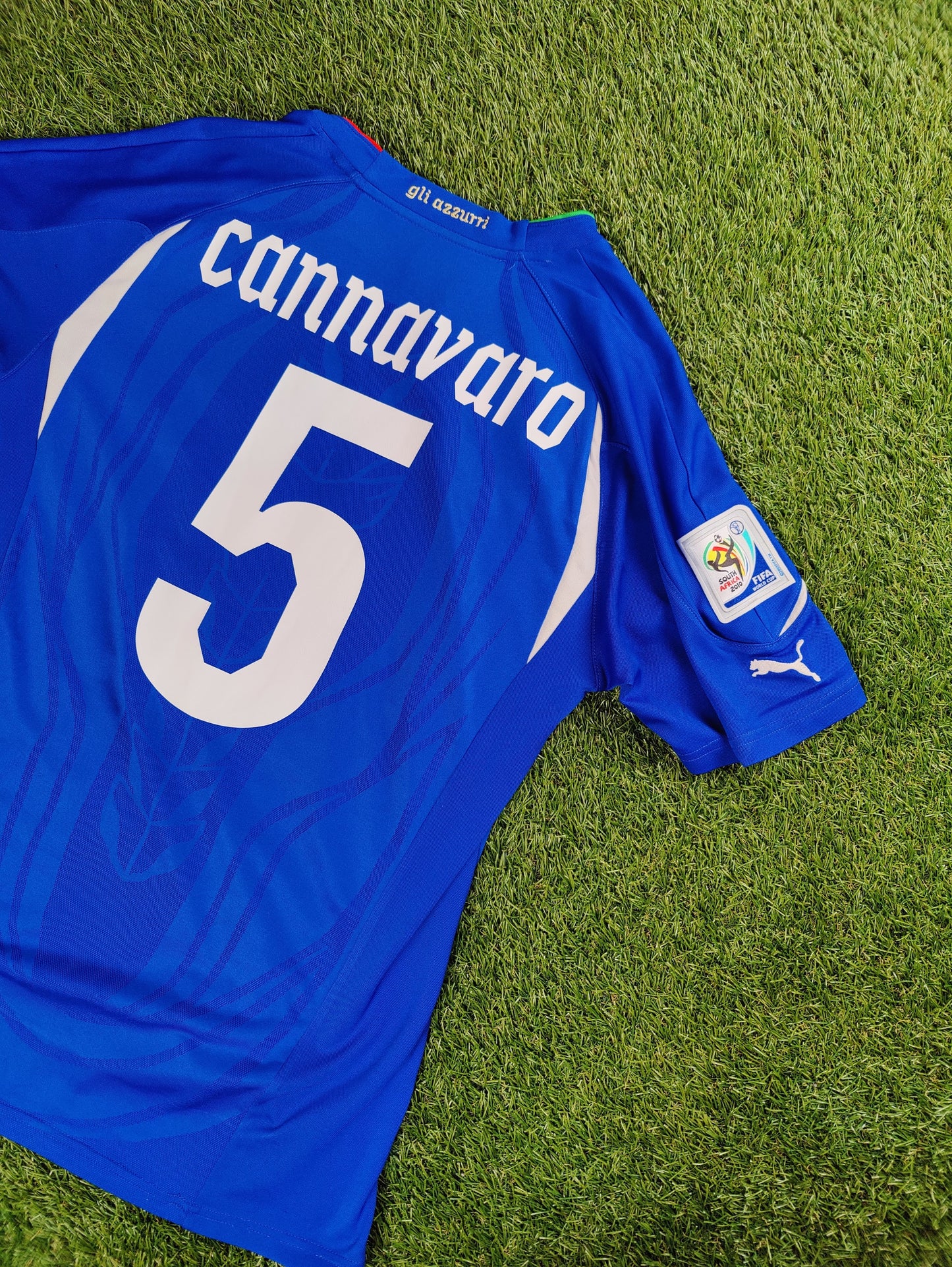 Fabio Cannavaro Str. M Italien Hjemmebanetrøje – (VM 2010)