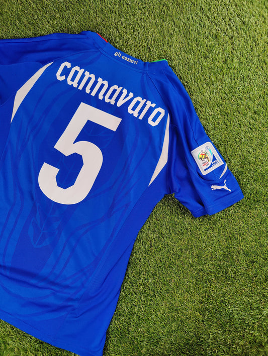 Fabio Cannavaro Str. M Italien Hjemmebanetrøje – (VM 2010)