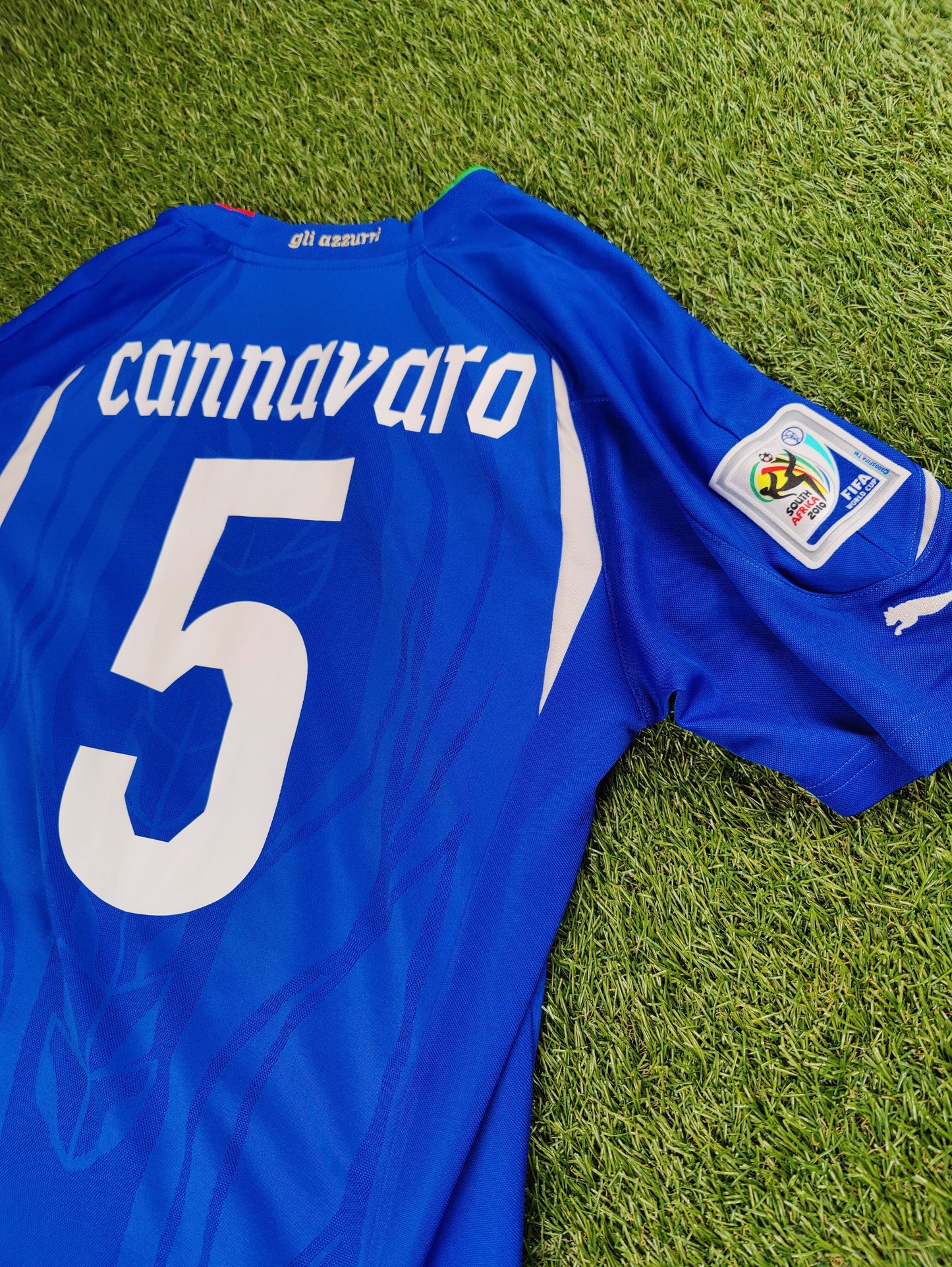 Fabio Cannavaro Str. M Italien Hjemmebanetrøje – (VM 2010)