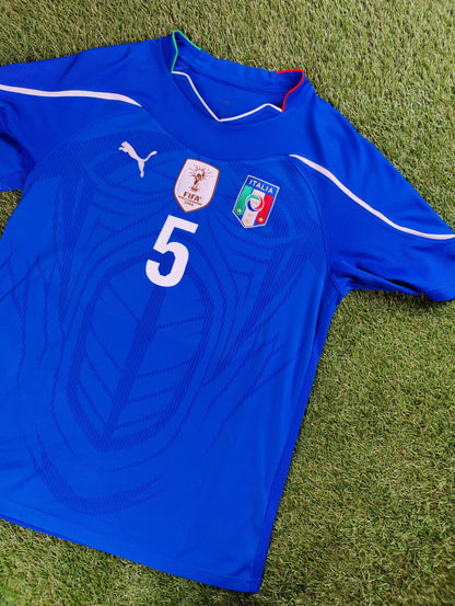 Fabio Cannavaro Str. M Italien Hjemmebanetrøje – (VM 2010)