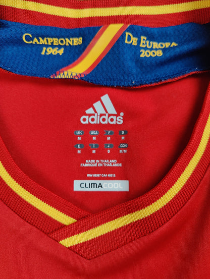 Andrés Iniesta Str. M Spanien Hjemmebanetrøje – (Euro 2012)