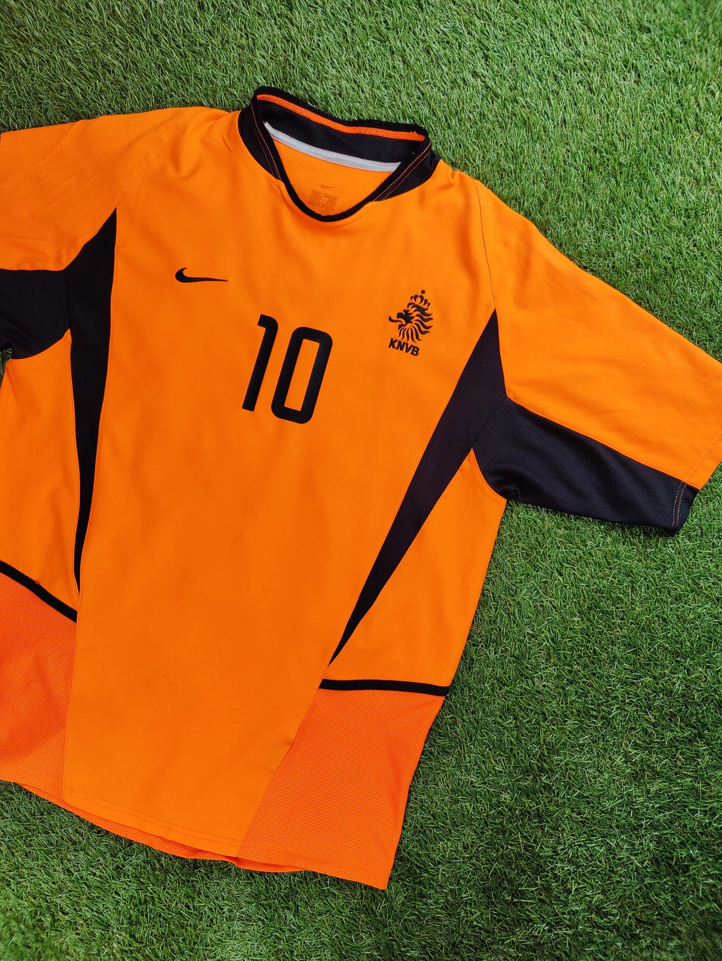 Patrick Kluivert Str. M Holland Hjemmebanetrøje – (VM 2002)