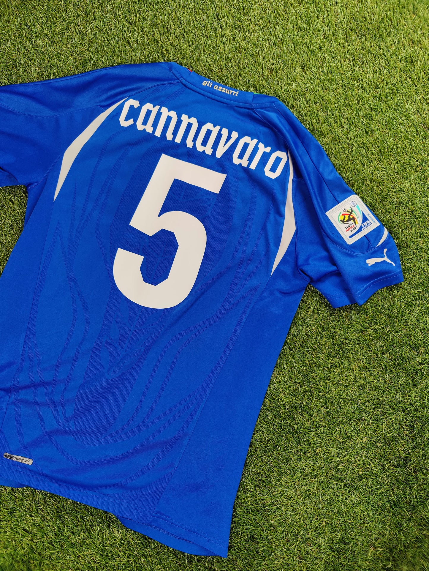 Fabio Cannavaro Str. M Italien Hjemmebanetrøje – (VM 2010)