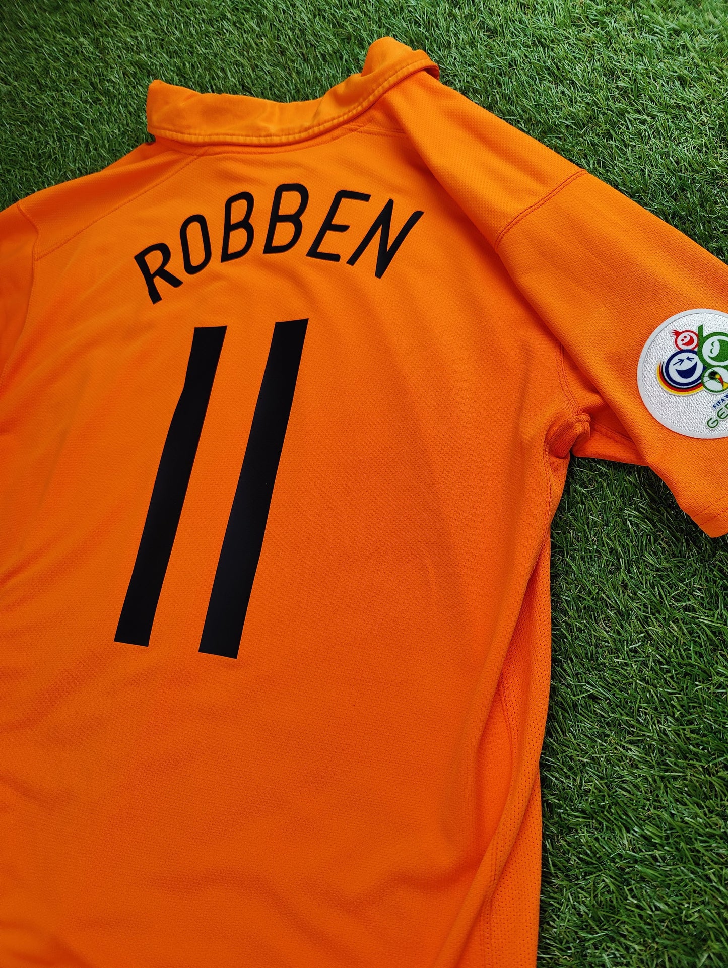Arjen Robben Str. L Holland Hjemmebanetrøje – (VM 2006)