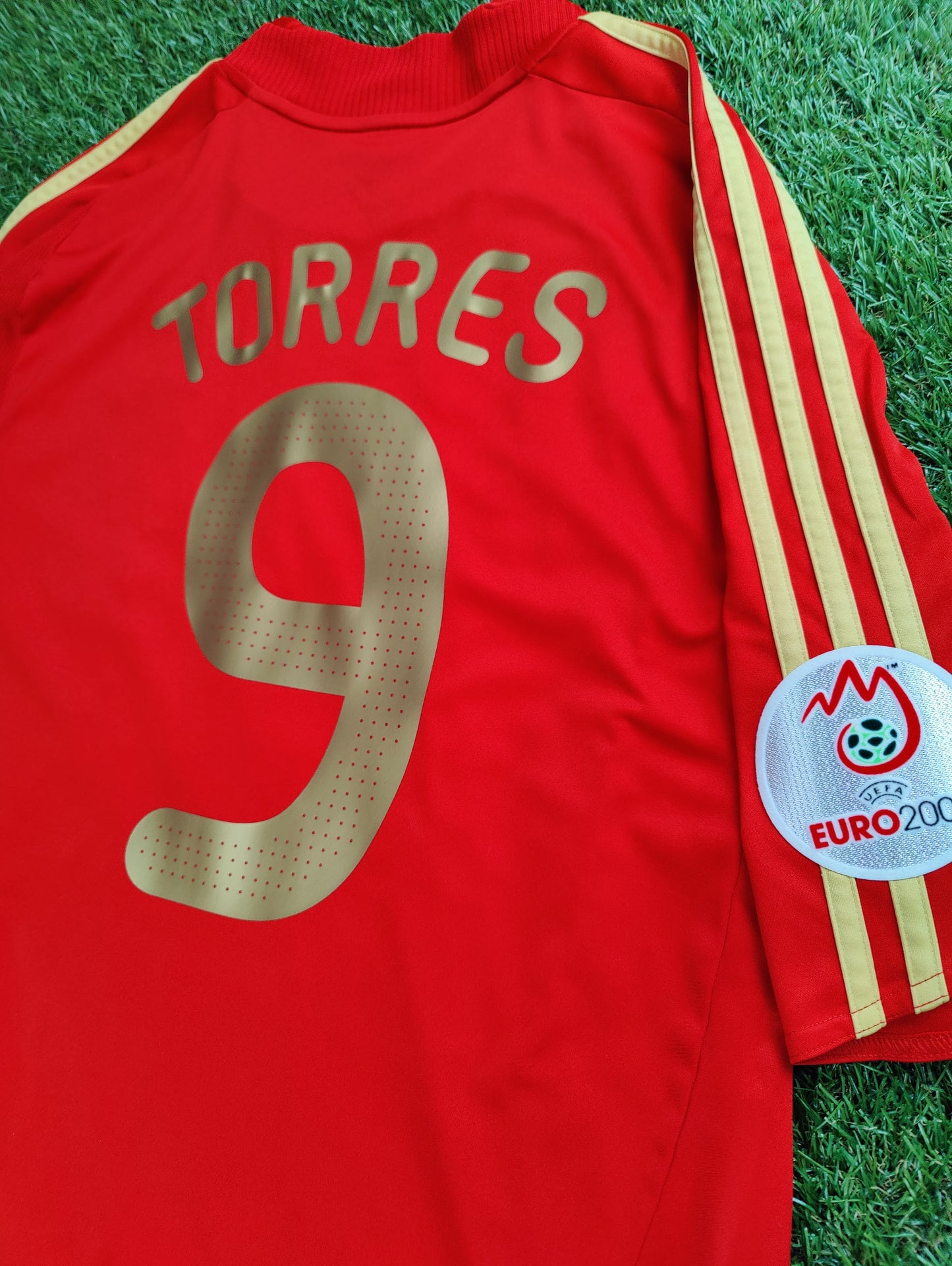 Fernando Torres Str. L Spanien Hjemmebanetrøje – (Euro 2008)