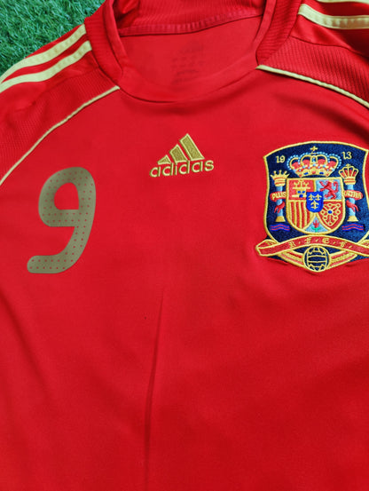 Fernando Torres Str. L Spanien Hjemmebanetrøje – (Euro 2008)