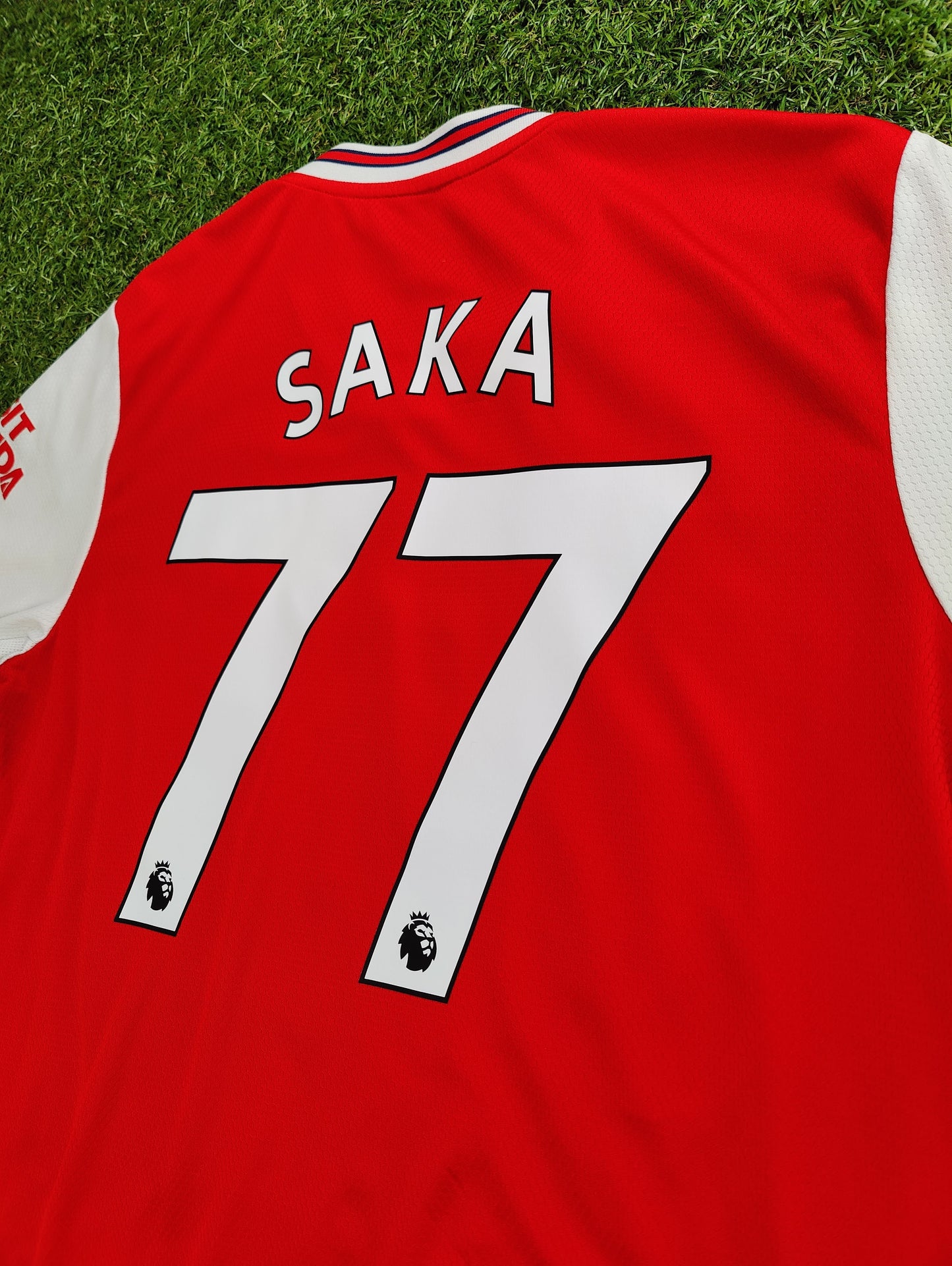 Bukayo Saka Str. L Arsenal Hjemmebanetrøje (2019/20)