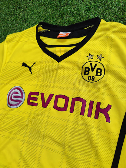 Robert Lewandowski Str. L Borussia Dortmund Hjemmebanetrøje (2013/14)