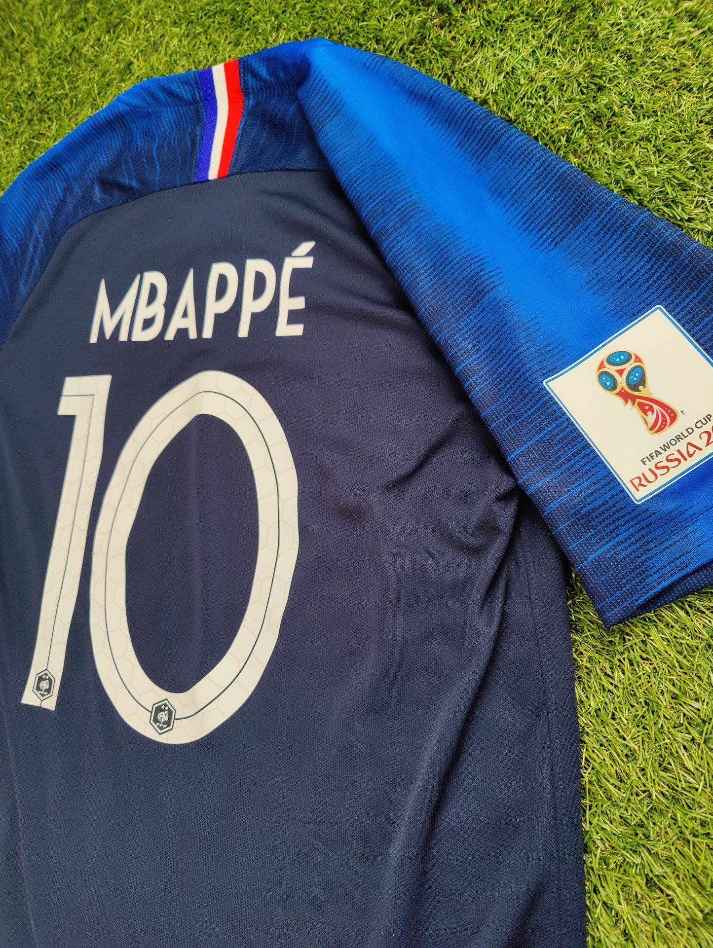 Kylian Mbappé Str. L Frankrig Hjemmebanetrøje (VM 2018)