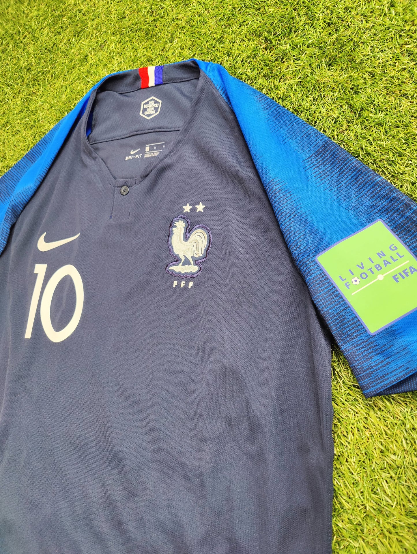 Kylian Mbappé Str. L Frankrig Hjemmebanetrøje (VM 2018)