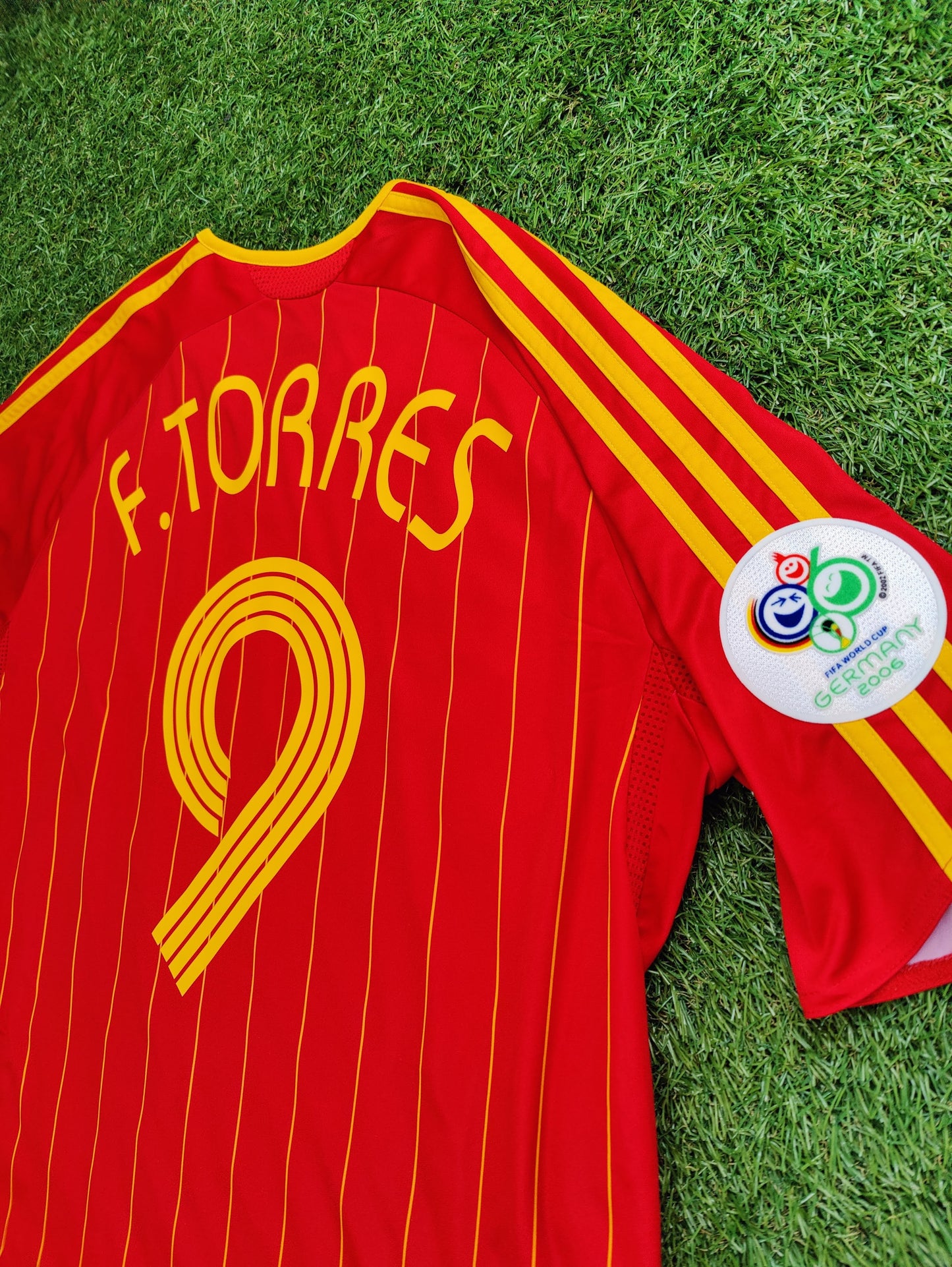 Fernando Torres Str. L Spanien Hjemmebanetrøje (VM 2006)