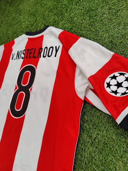 Ruud van Nistelrooy PSV Eindhoven Hjemmebanetrøje – Str. XL (1998/99)