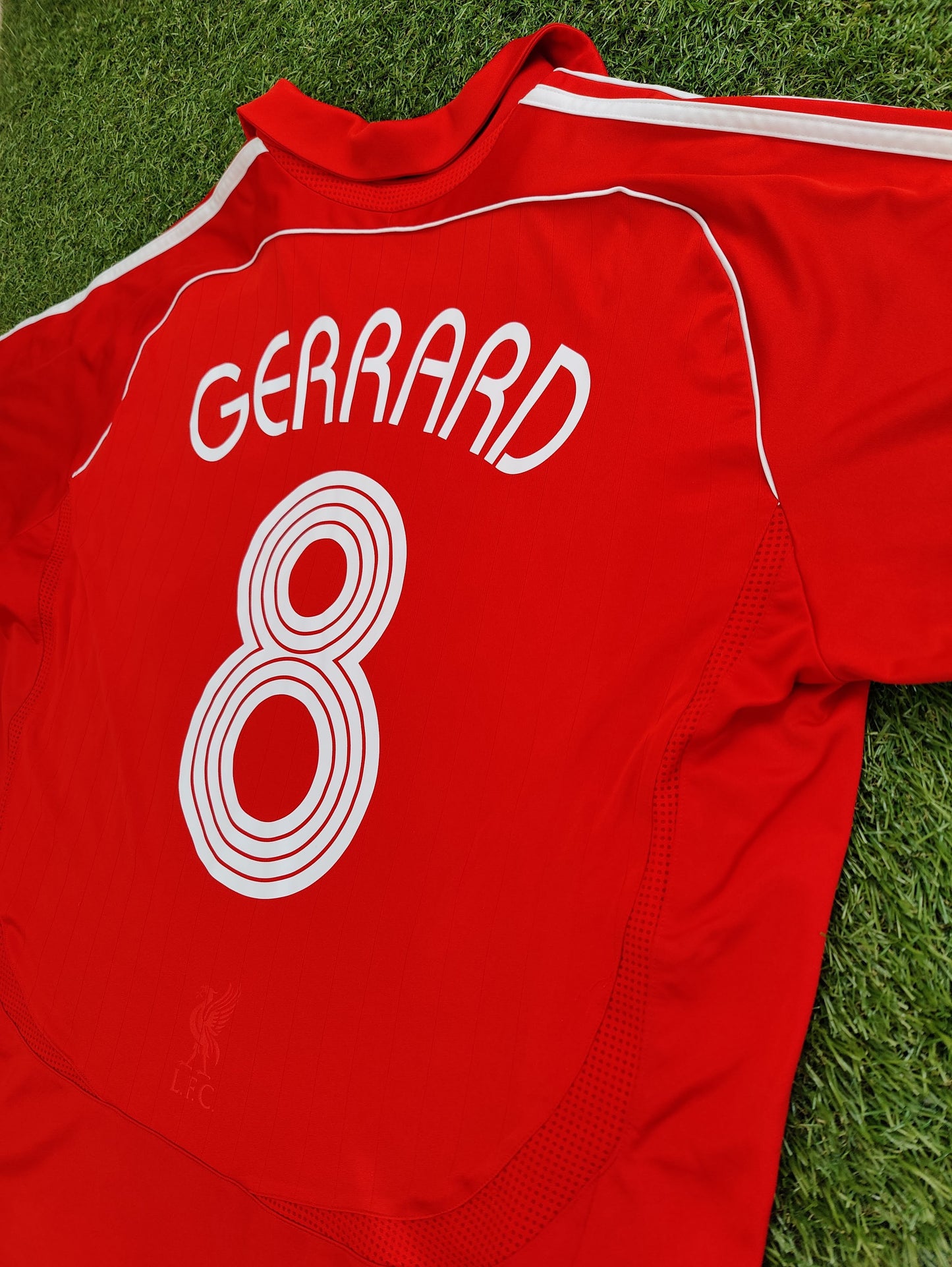 Steven Gerrard Str. XL Liverpool Hjemmebanetrøje (2006/07)