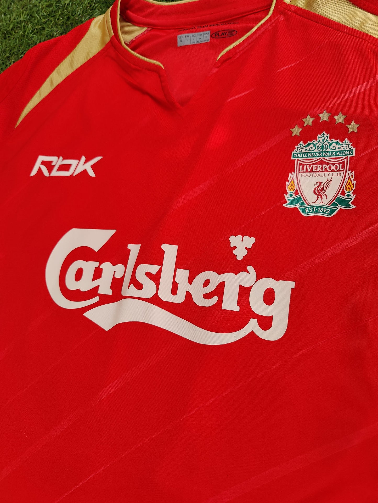 Xabi Alonso Str. L Liverpool Hjemmebanetrøje (2005/06)