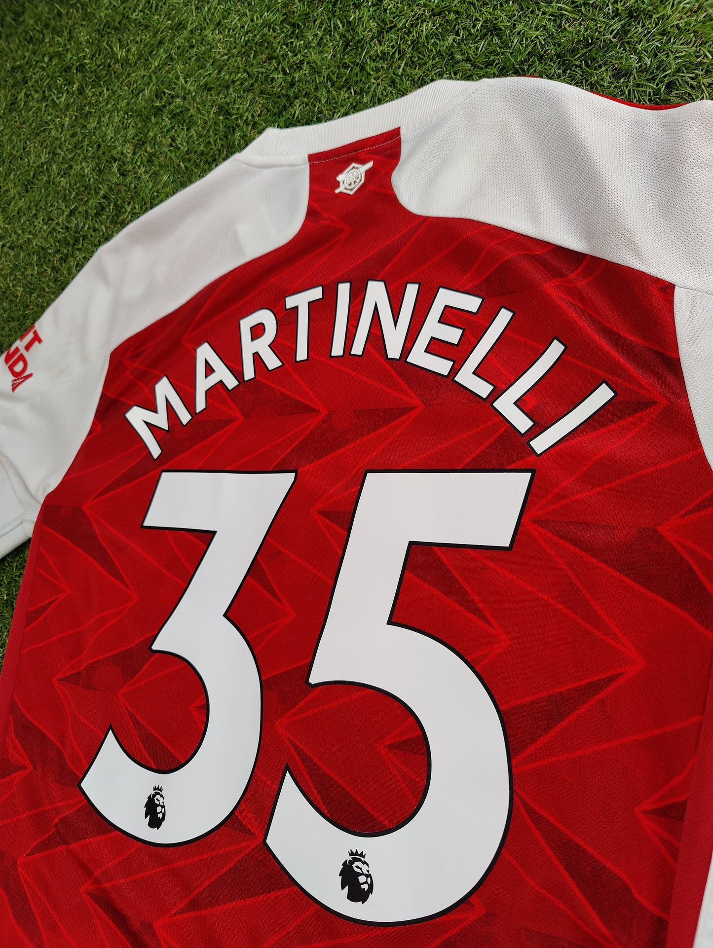 Gabriel Martinelli Str. M Arsenal Hjemmebanetrøje (2020/21)