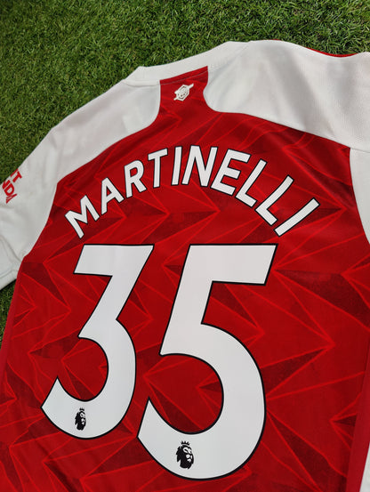 Gabriel Martinelli Str. M Arsenal Hjemmebanetrøje (2020/21)