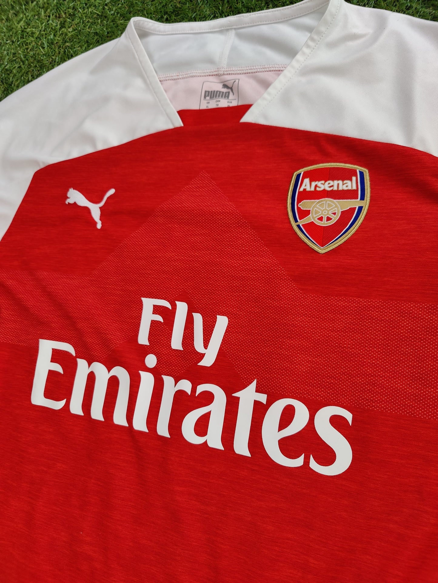 Bukayo Saka Str. XL Arsenal Hjemmebanetrøje (2018/19)