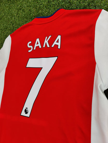 Bukayo Saka Str. M Arsenal Hjemmebanetrøje (2021/22)