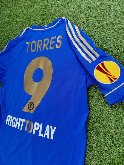 Fernando Torres Str. Medium (M) Chelsea vs Benfica – 15. maj 2013 Hjemmebanetrøje (2012/13)