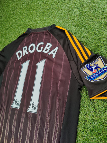 Didier Drogba Str. Large (L) Chelsea Udebanetrøje (2010/11)